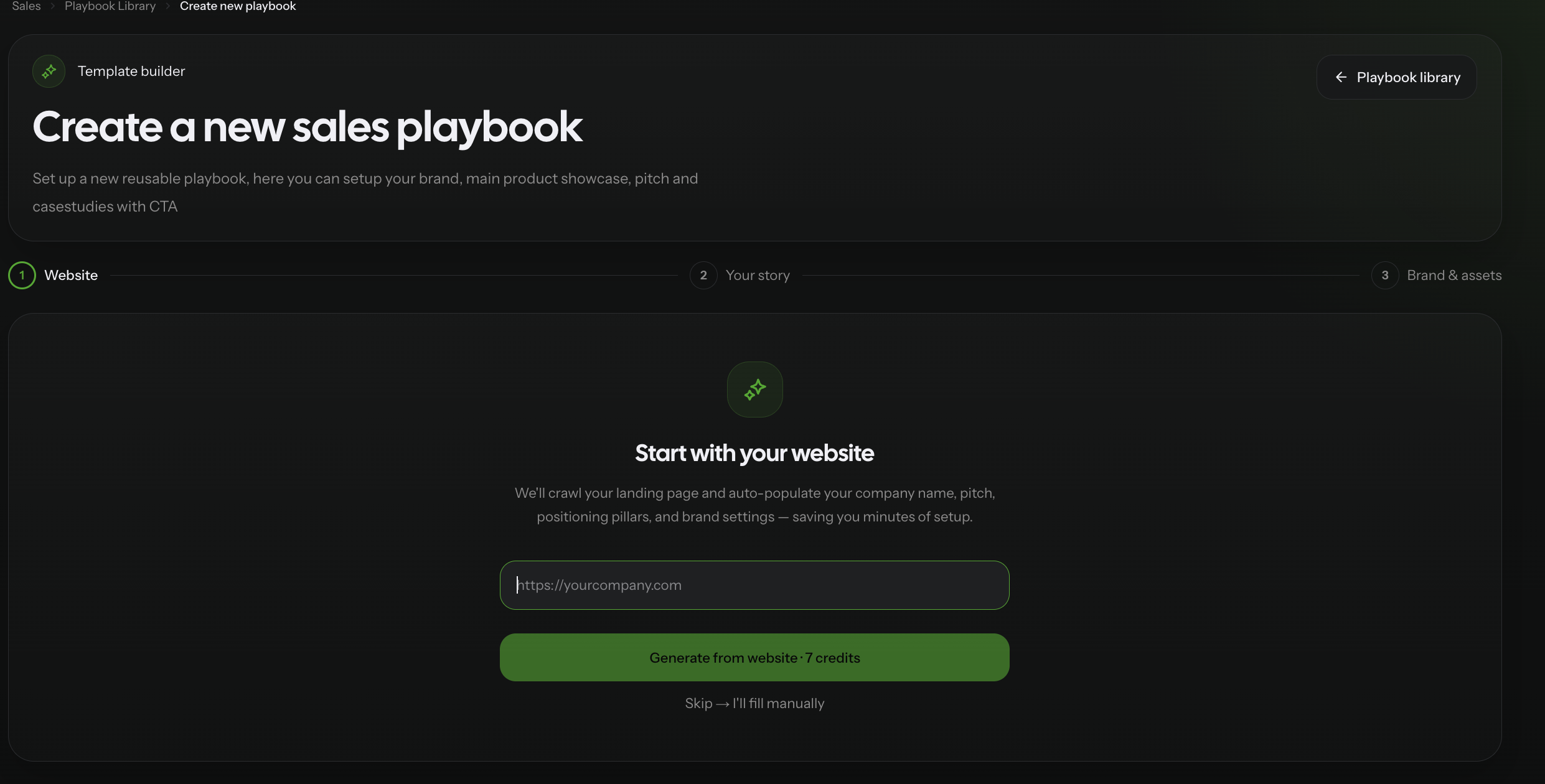 Create Instant Sales Documents From Any Website URL