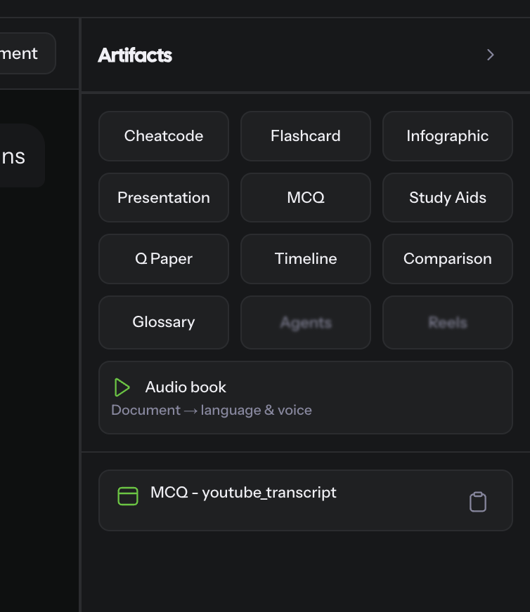 Many Visual formats screenshot